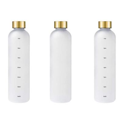 China 1000ml PC Logo Sports Water Bottle Sustainable Plastic Custom Water Bottle BPA Free for sale