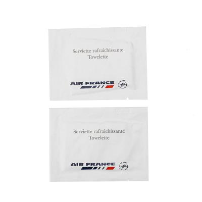 China Cleaning specialization in the production of Air France Customized Wet Tissue of Disposable Aviation Warehouse Wet Wipes for sale