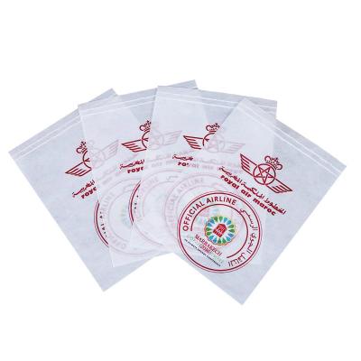 China Custom Royal Air Maroc Airline Cabin Car Seat Headrest Waterproof Disposable Nonwoven Cover for sale