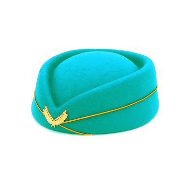 China COMMON Airline Cabin Crew Uniform Professional Custom Hostess Hat Stewardess Hat for sale