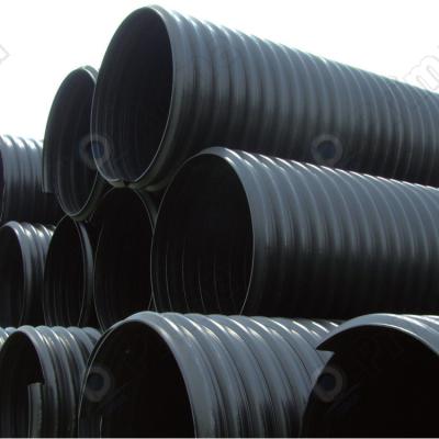 China Contemporary Prima PVC Pipe Cooper Fiber 600mm Steel Belt Reinforced PE Bellow PVC Spiral Water Pipe for sale