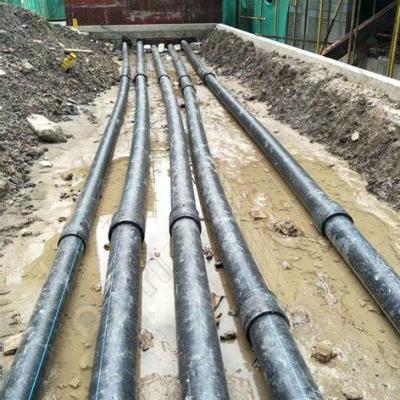 China HDPE Customized HDPE Pipe Fittings High Quality Water Pipe for sale