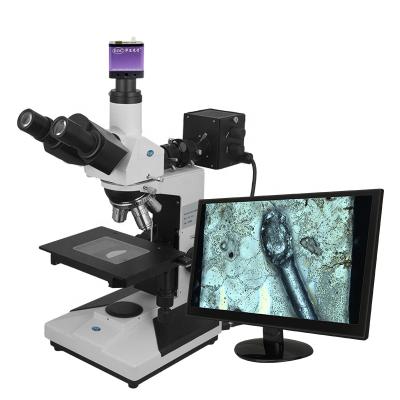 China EOC 203A VGA 1.3 MP Metallurgical HD Digital Portable Metallurgical Microscope EOC-203A Trinocular for sale