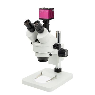 China EOC 5MP trinocular stereo microscope with digital camera can measure SMZ-H500 for sale