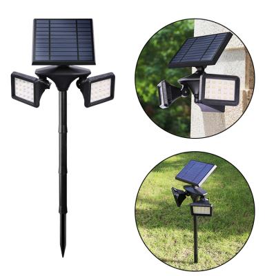 China Garden New LED Lighting Solar Projector Outdoor Garden Solar Light With White Light for sale