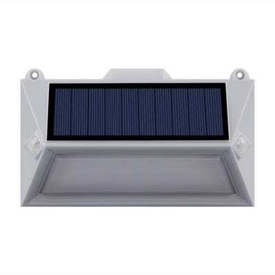 China Waterproof Outdoor 18Leds Tempered Glass Led Solar Security Wall Light With Motion Sensor Detector for sale