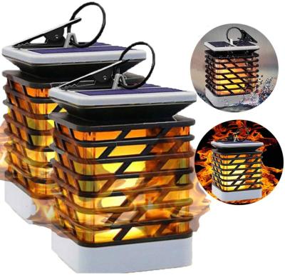 China LANDSCAPE Outdoor Hanging Solar Torch Lighting for Garden, Waterproof Solar Flames Lamp with Flickering Flame Effect Light for sale