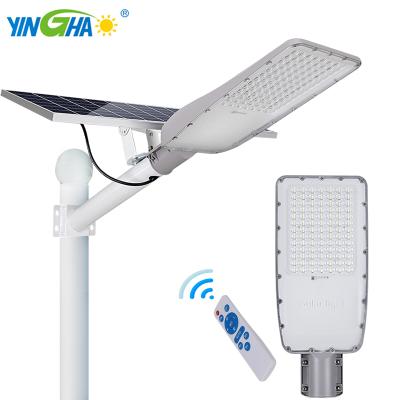 China ROAD High Lumen PI65 Solares Street Light Road Lamparas Outdoor Integrated All In One Led Solar Street Light for sale