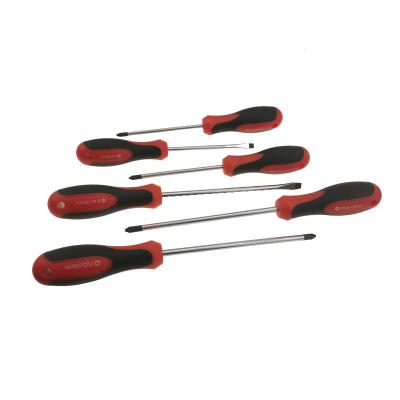 China Magnetic head High hardness 6pcs screwdriver set multifunction magnetic Phillips and Slotted Head hand tools set for sale