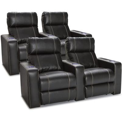 China Power XIHAO Home Theater Wall Hugger Recliner Couch Cover Leather Recliner Recliner Corner Seating Set for sale