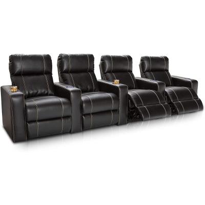 China Power XIHAO Extended Home Theater Seating Contemporary Design Leather Couch Sofa Set Electric Recliner for sale