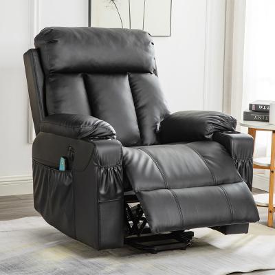 China XIHAO Modern European style Reclinable Leather PU Leather Manual Recliner Chair for sale