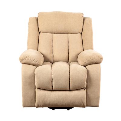 China Hot Sale XIHAO Massage Reclinable OEM ODM Velvet Fabric Swivel Rocker Chairs Recliner Sofa Chair for sale