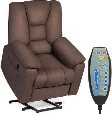 China Popular XIHAO 2022 Electric Power Massage Lift Heat Massage Home Sofa Recliners For Elderly Recliner Chair for sale