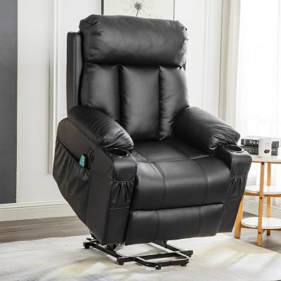 China Modern Massage XIHAO Living Room Furniture Power Lift Single Electric Leather PU Recliner Sofa Chair for sale