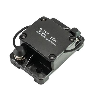 China Top Quality Series Small Strong Auto-Reset-Circuit Breaker Body Sealing16F; Exterior mount; (IP67) 16-1F-XXXA-S0W waterproof for sale