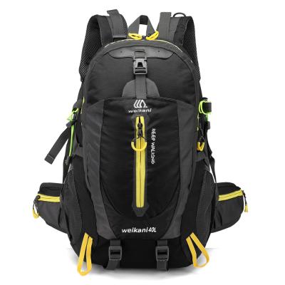 China With USB Wholesale Custom Logo Hiking Camping Rucksack Nylon Bags Mountaineering Backpacks Outdoor Backpack For Men for sale