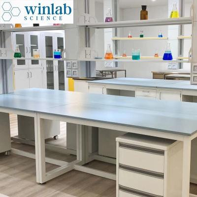 China Modern School laboratory furniture work bench computer lab furniture table laboratory work benches for sale