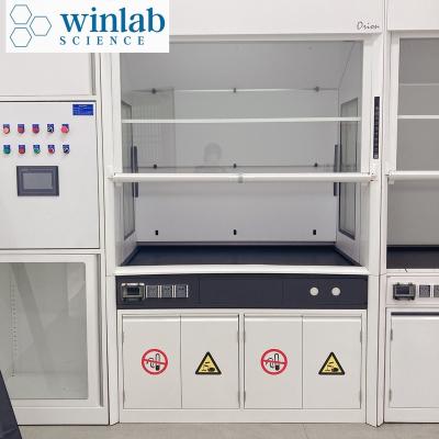 China Modern Laboratory Ventilate Cabinets Table Top Steel Fume Hood for sale