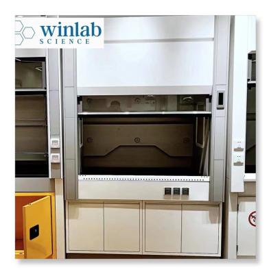 China Modern Approved Acid & Alkali Resistant Steel Chemistry & Physics Lab Fume Hood for sale