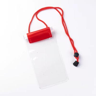 China PVC Coating Shockproof Universal Touch Screen Pocket Beach Mobile Phone Waterproof Filter Mounts With Strap for sale