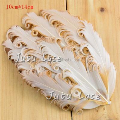 China Headbands Plume Decoration Accessories - fashion feather bird beauty colorful curly ornaments for sale