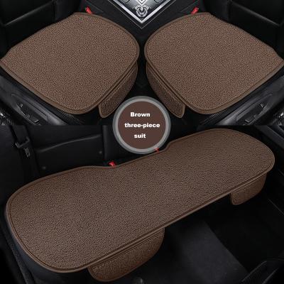 China New luxury wool car cushion supplies warm cushion three sets of new non-slip free tether for sale