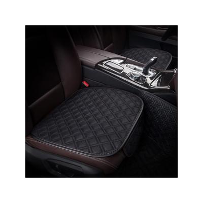 China Warm And Soft And Comfortable Cotton Canvas Well Fitted Soft Fashionable Cushion Seat Covers For Car for sale