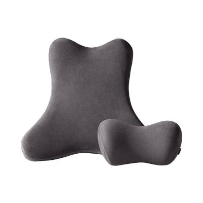 China Luxury Protective Car Seat Lumbar Headrest Covers Waist Support Cushion For Cars for sale