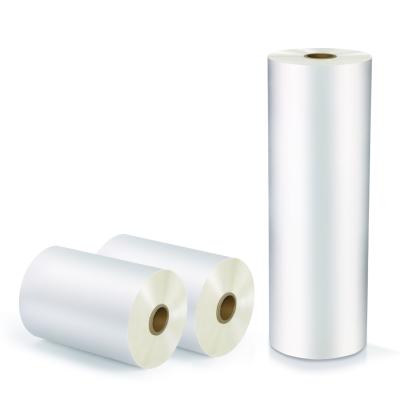 China Hot Melt Adhesive EVA BOPP Thermal Lamination Film For Digital Print / Book Cover / Gift Box for sale