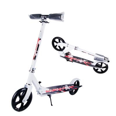 China NEED LOAD 2020 Adult No Battery Charging Height Adjustable Kick Scooter 2 PU Wheels Large Does Not Step Tool Adults Scooter for sale