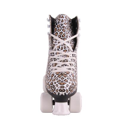 China Latest Design LUNA Waterproof SOYA Blast +PU Cheapest Price PP Leather + Quad Toe Skates 4 Wheels Roller Skates 54x32mm for sale