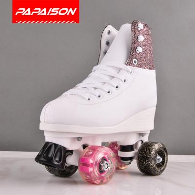 China Wholesale Cheapest Wholesale Women Men Kids Roller Skates Freestyle LED Integrated Roller Skates Quad SOYA LUNA 8206H for sale