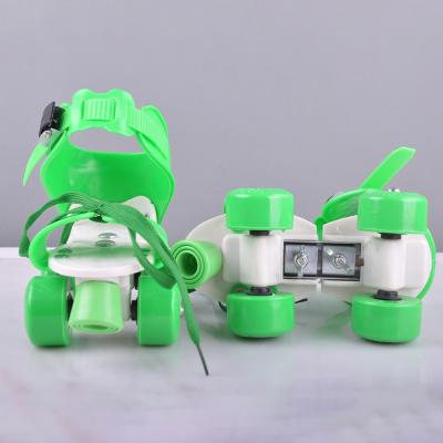 China Hot Selling Flat Material Amazon Children Skate Integrated Wheels Removable Roller Skates With Low Price for sale