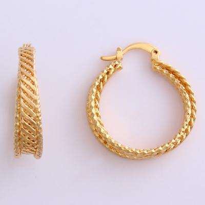 China Fashion JH New Arrival Trendy Circle Earring Party Earring For Gift Women for sale