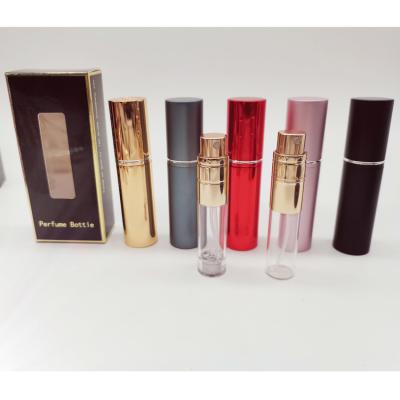 China Personal Care 5ml/L86MM/D21MM/30g Customize Various Logos Travel Portable Black Magnetic Cover Empty Sprayer Perfume Atomizer 8ml for sale