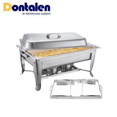 China Dontalen commercial kitchen equipment restaurant equipment serving dish chafing dish for sale