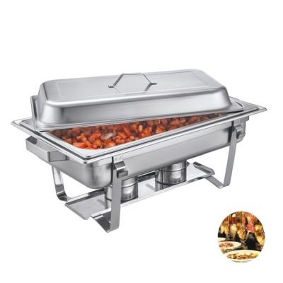 China Dontalen chafing dish buffet set food warmer chafing dishes buffet stove for sale