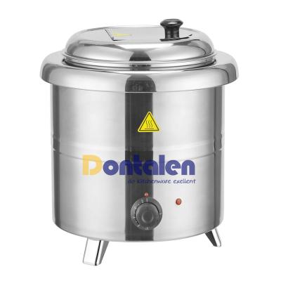 China Dontalen 13L Stainless Steel Electric Soup Kettle CE electric heating food warmer for sale