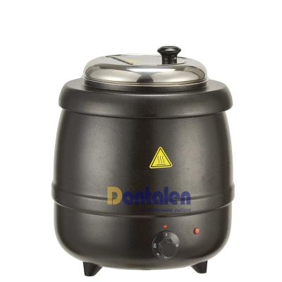 China Newest 10L Easy Clean Stainless Steel Buffet Electric Heating Soup Kettle For Sale for sale