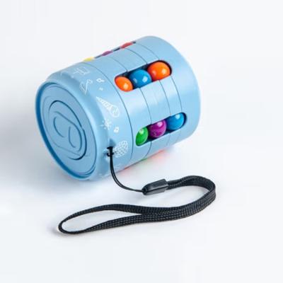 China Creative Rotating Magic Bean Toy Fingertip Can Cube Magic Bean Game Toy Intelligence Mini Low Price Stress Relief for sale