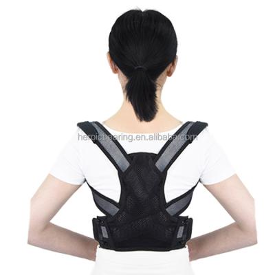 China Adjustable Brace Shoulder Materials Correction Belt Stealth Back Camelback Camelback Back Support Adjustable Skin-friendly Support for sale