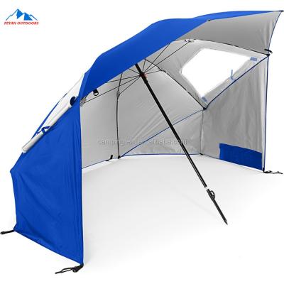 China Outdoor Portable Sun And Weather Shelter / Beach Umbrella Tent for sale