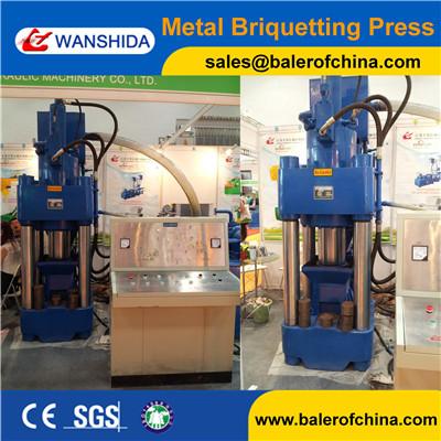 China Metal Chips Briquetter System for sale