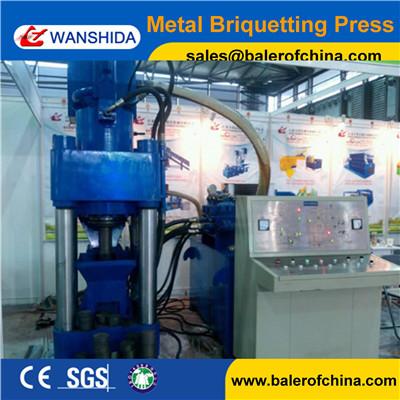 China Cast iron Chips Briquetting Press machine for sale