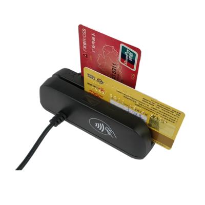 China Magnetic Read Magnetic Card & Contact IC Card Reader & Contactless Smart Card Reader for sale