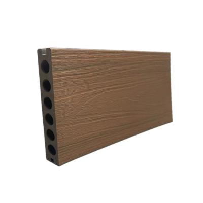 China Modern outdoor wooden decking 3d flooring wpc composite decking wpc decking for sale