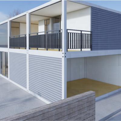 Chine Construction Steel Prefab House Quick Easy Installation And Transport Mobile Home Trailer Villa Container à vendre