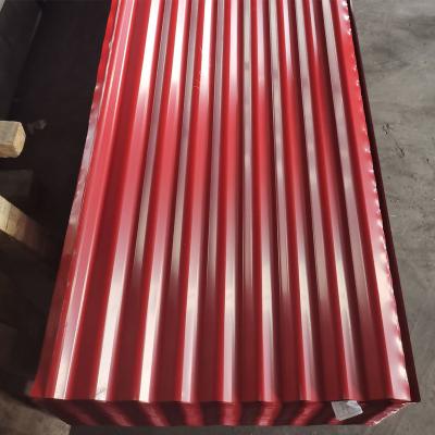 China Light Prepainted Steel Roof Sheet Customized Colored PPGI Roofing Sheet à venda