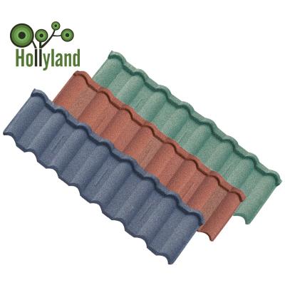 Chine Modern Metal Roof Tile Building Materials House Roofing For Aluzinc Stone Coated à vendre